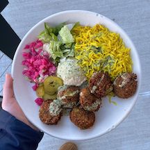 Fresh Mediterrean Plate from Garbonzo