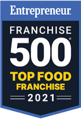 Entrepreneur Franchise 500 Top Food Franchise 2021